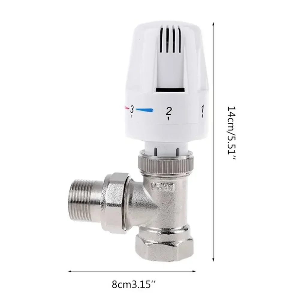 DN15 DN20 Automatic Thermostatic Radiator Valve G1... – Grandado