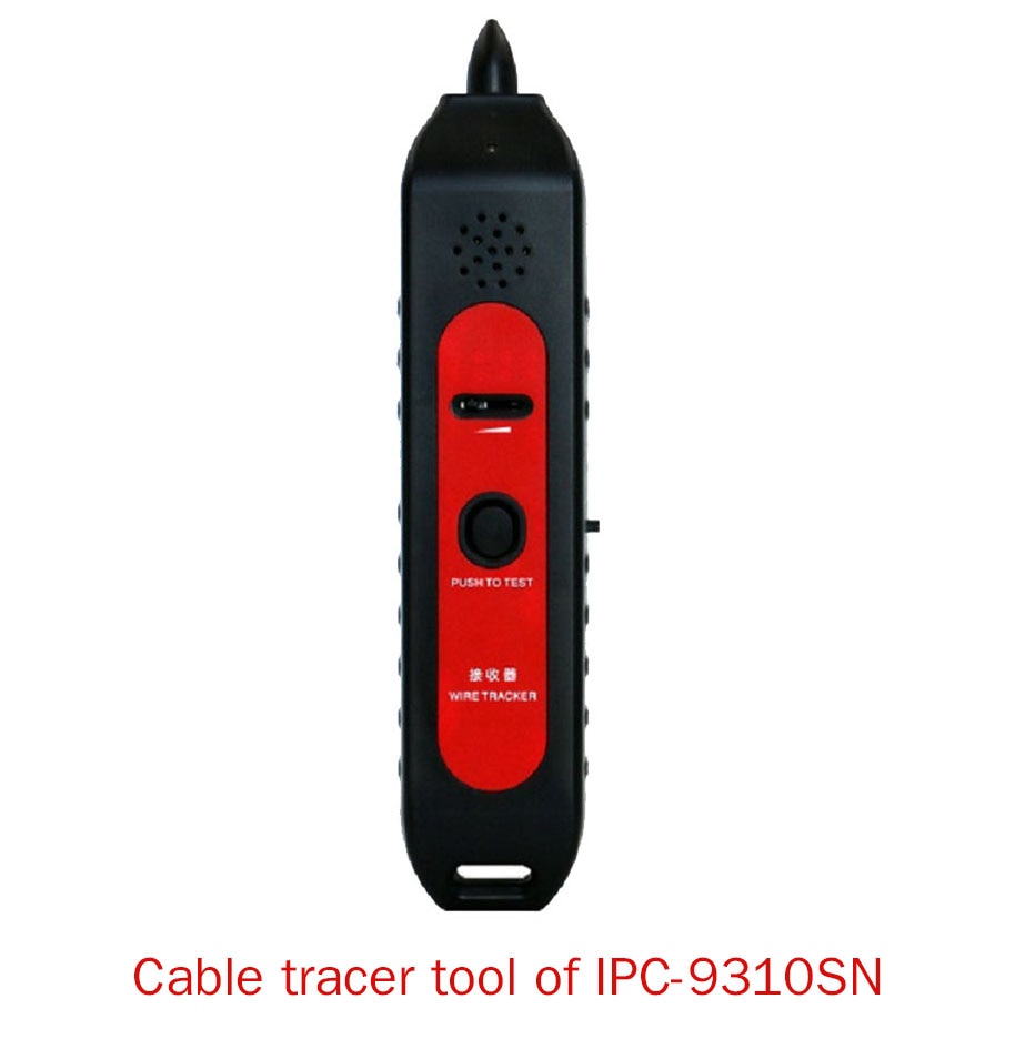 Original kabelsporer af ipc -9310sn cctv monitor tester ， passer kun til 9310sn , bule kabel test værktøj, rød kabel tracer.