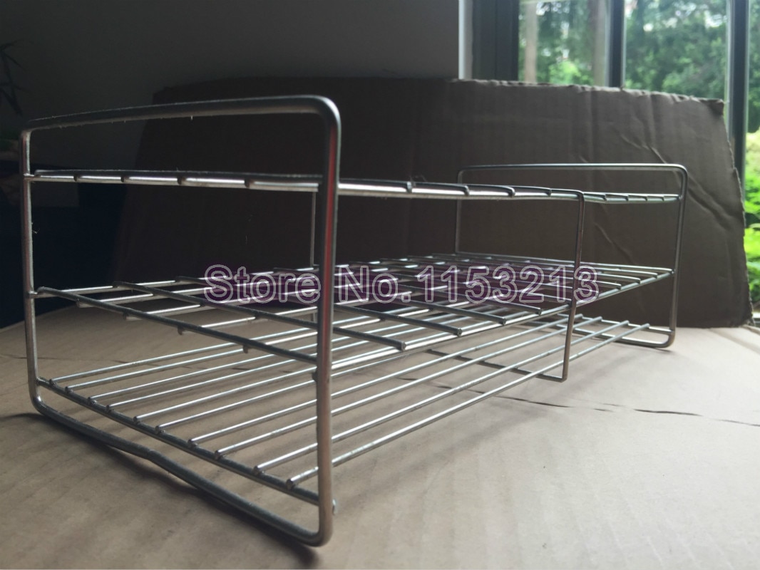 21mm*100-holes Test Tube Rack Wire Stainless Steel test tube stand frame Suitable for tube 20mm/21mm/21.5mm/22mm