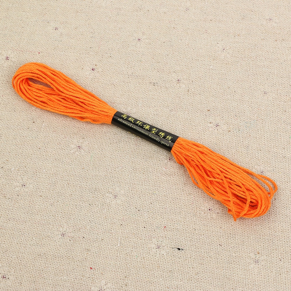 24 Colors Embroidery Thread Hand Cross Stitch Floss Sewing Skeins Craft