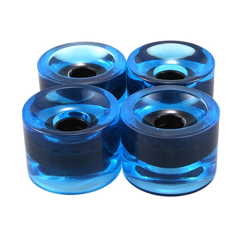 Skateboard Wheels Set With Bearings 82A Longboard Wheels PU Wheels Cruiser Wheels Street Upgrade Replacement