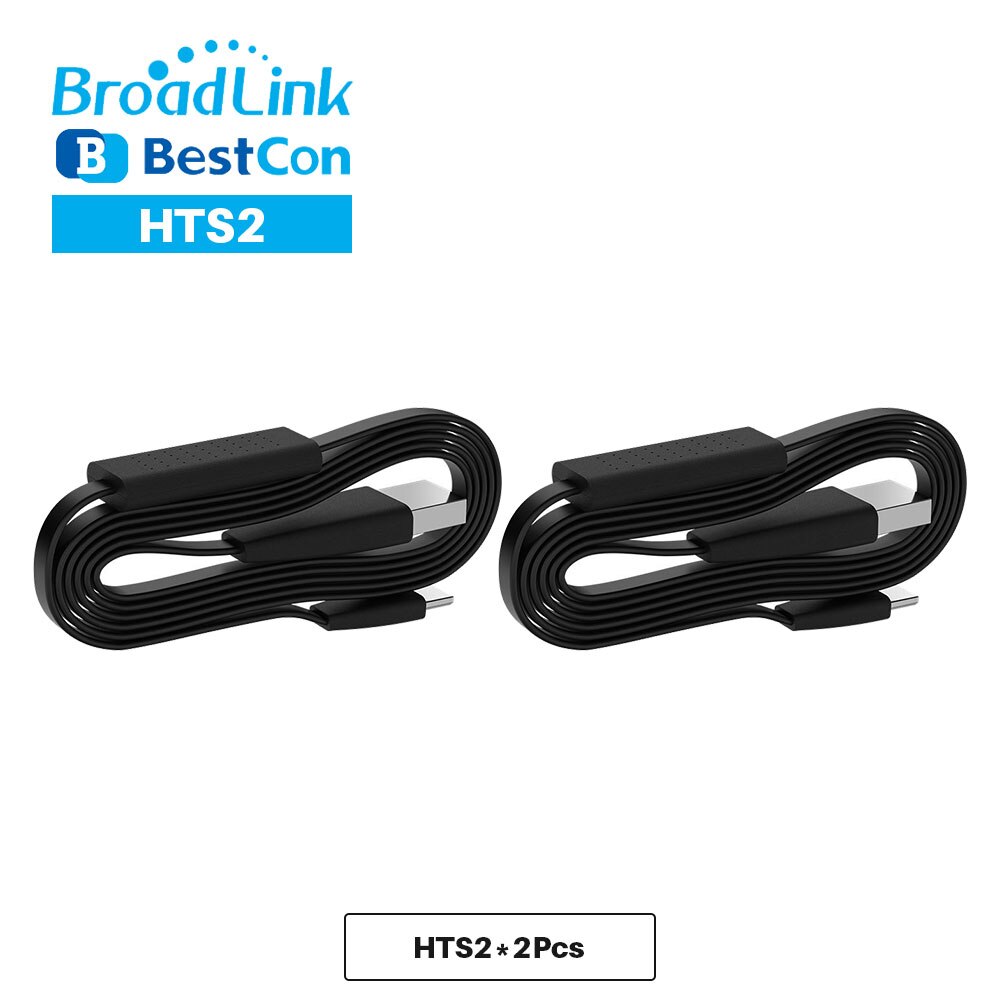 Broadlink lämpötila- ja kosteusanturi lisävaruste usb-kaapeli hts 2 toimii  rm4 pro tai  rm4 miniälykkään kaukosäätimen kanssa: 2 kpl