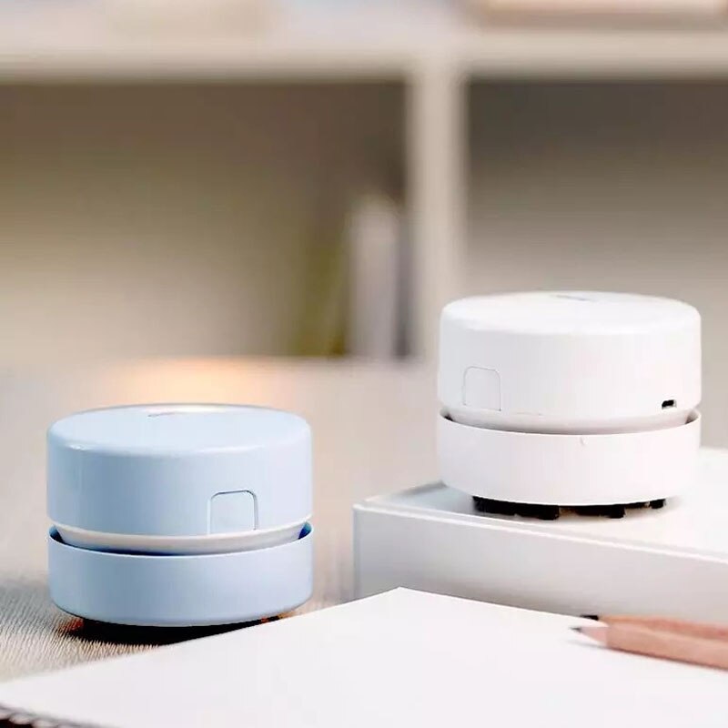 Mini USB Vacuum Cleaner Desk Set Portable Office Work Desk Dust Home Table Sweeper Desktop Cleaner for School Classroom