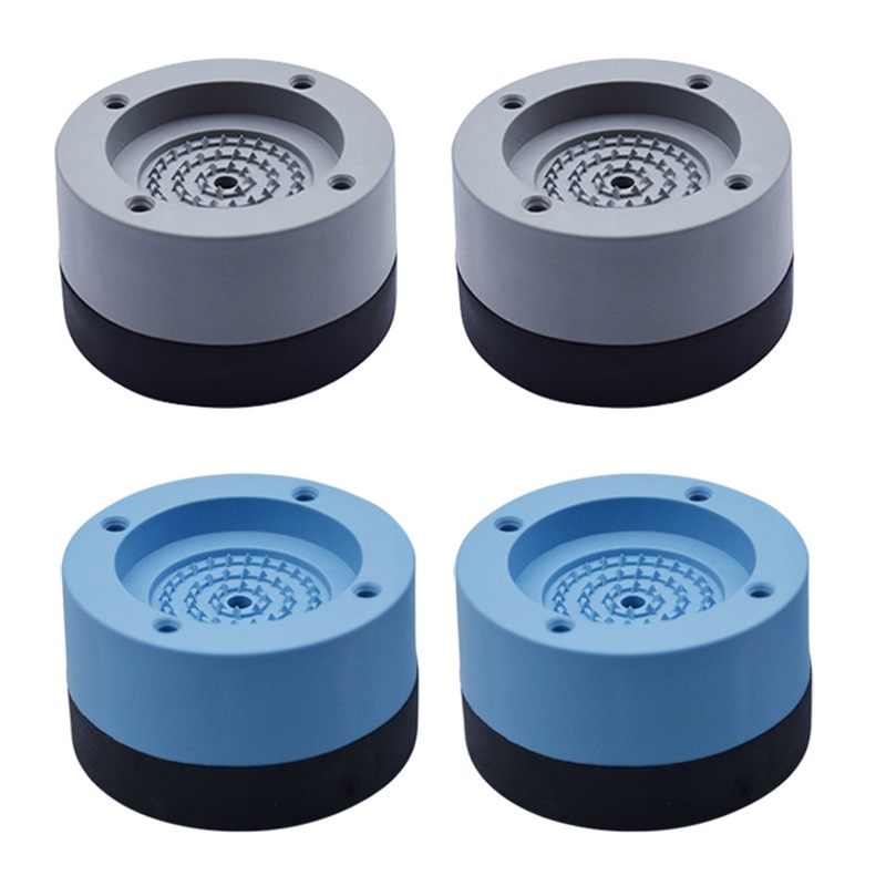 4Pcs Anti Vibratie Rubber Voeten Pads Wasmachine Voeten Antislipmatten Koelkast Anti-Vibratie Pads Voor badkamer Keuken