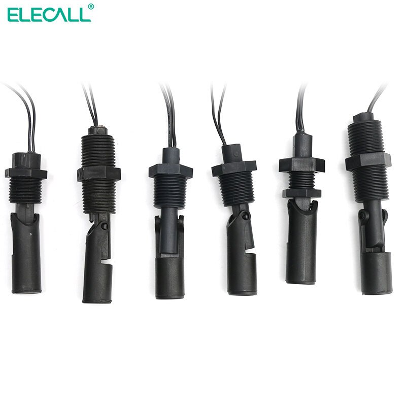 ELECALL Mini Float Switch water level control Liquid sensor PP Plastic water tank EPC6-EPC8 110V 220V