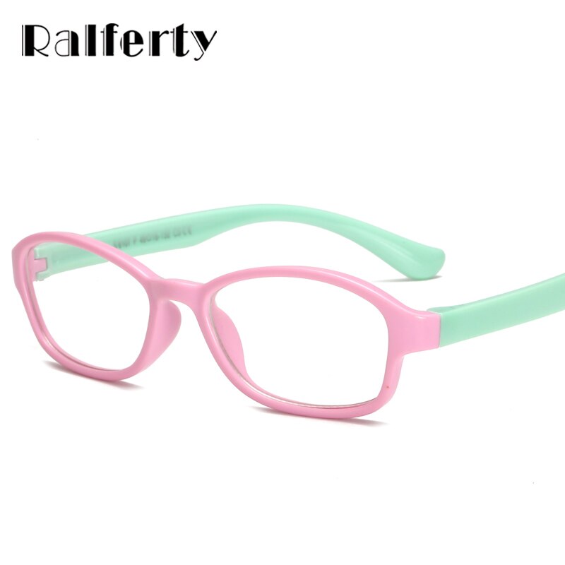 Ralferty fleksibel  tr90 børn briller ramme pige dreng recept nærsynethed grad optiske rammer briller 8107