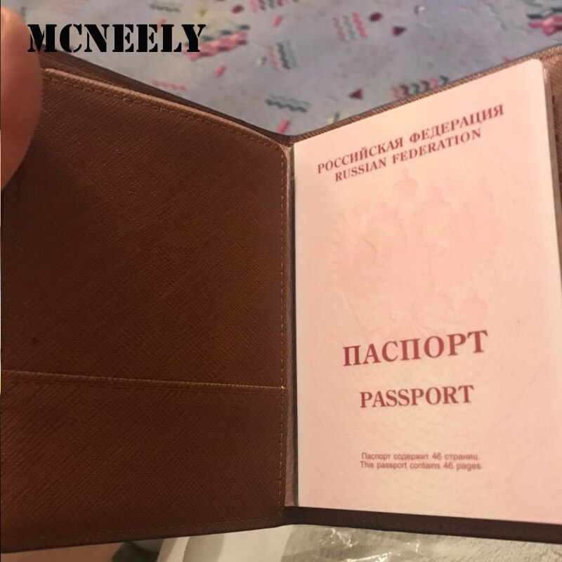 Cloud Pattern Women Passport Cover Travel Accessories PU Passport Protector With Bank ID Card Holder Case for Kids Women