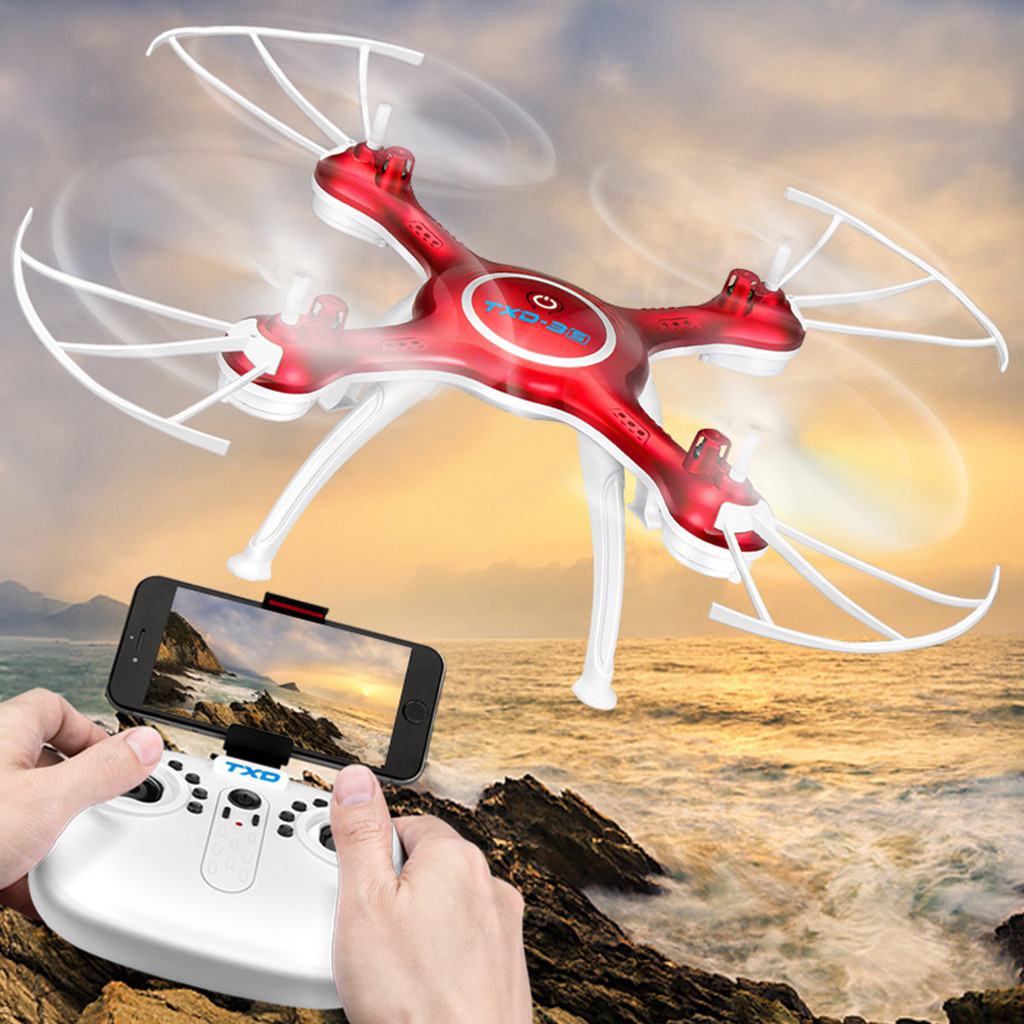 TXD-3S Mini 2.4G Drone RC Quadcopter Headless Modus APP Controle Voor Beginner Kids Inductie Vliegtuigen Quadcopter
