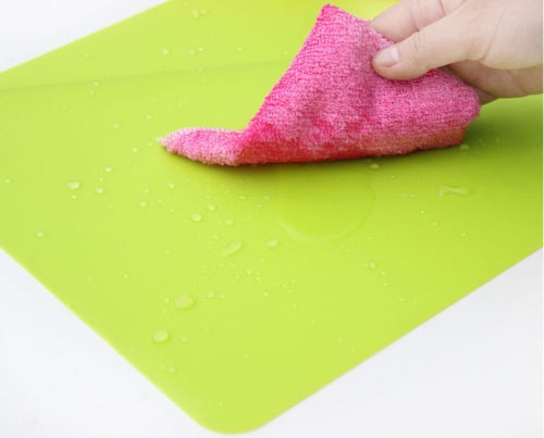 Siliconen bakmat antiaanbaklaag placemat tafelbeschermer keuken gebaksmat bakmat voor 6 kleuren 40*30cm