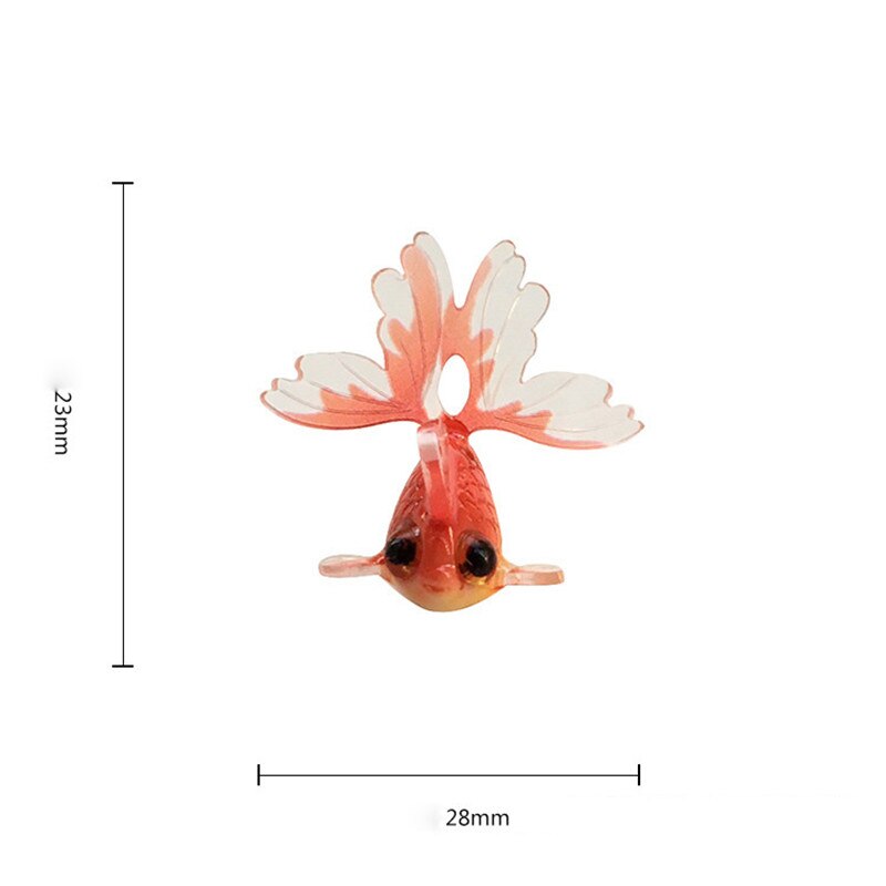 1pc 3d vermelho carpa peixe acrílico brinco encantos simulação isca animal pingente para colar de cabelo acessório diy artesanato jóias fazer