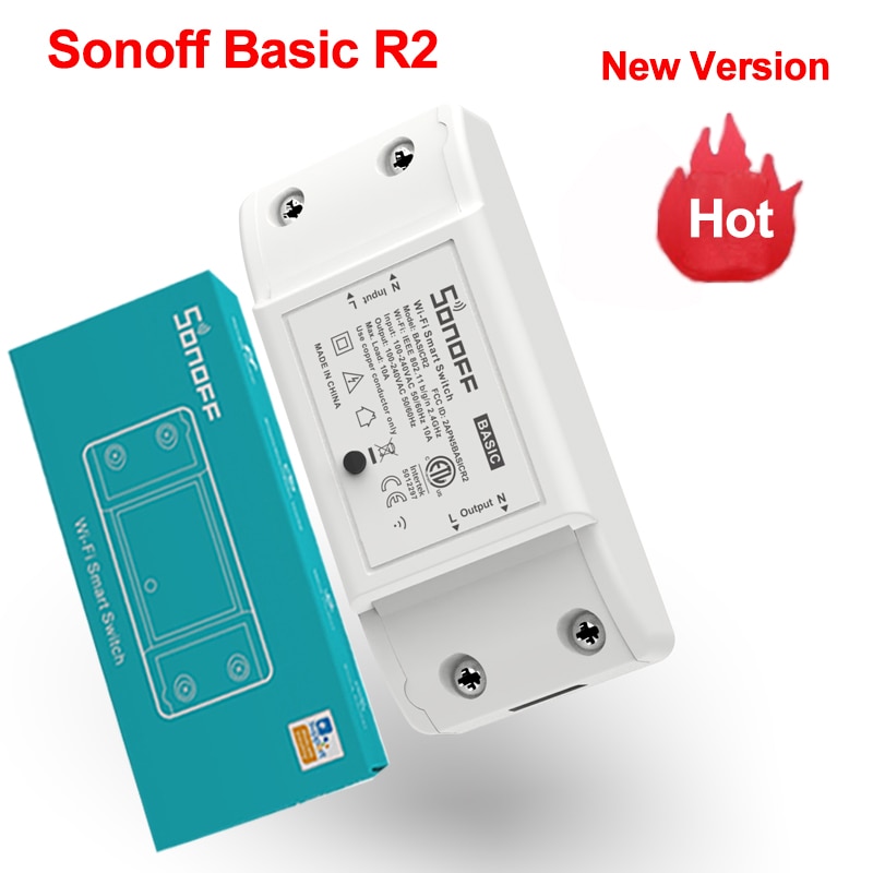 Sonoff Basic Smart Switch Wifi Draadloze Smart Home Afstandsbediening Timer Diy Switch Via Ewelink App Werken Met Alexa Google thuis