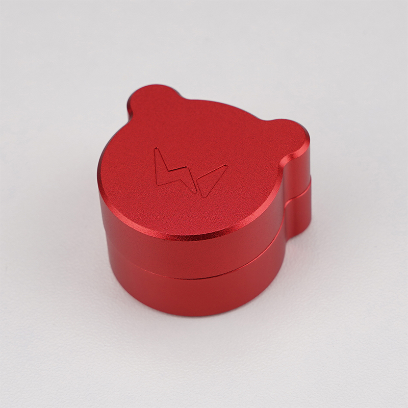 WuqueStudio Mini Bär Schalteröffner Aluminium magnetisch für Kirsche Mx Kailh mechanische Tastatur: verrotten