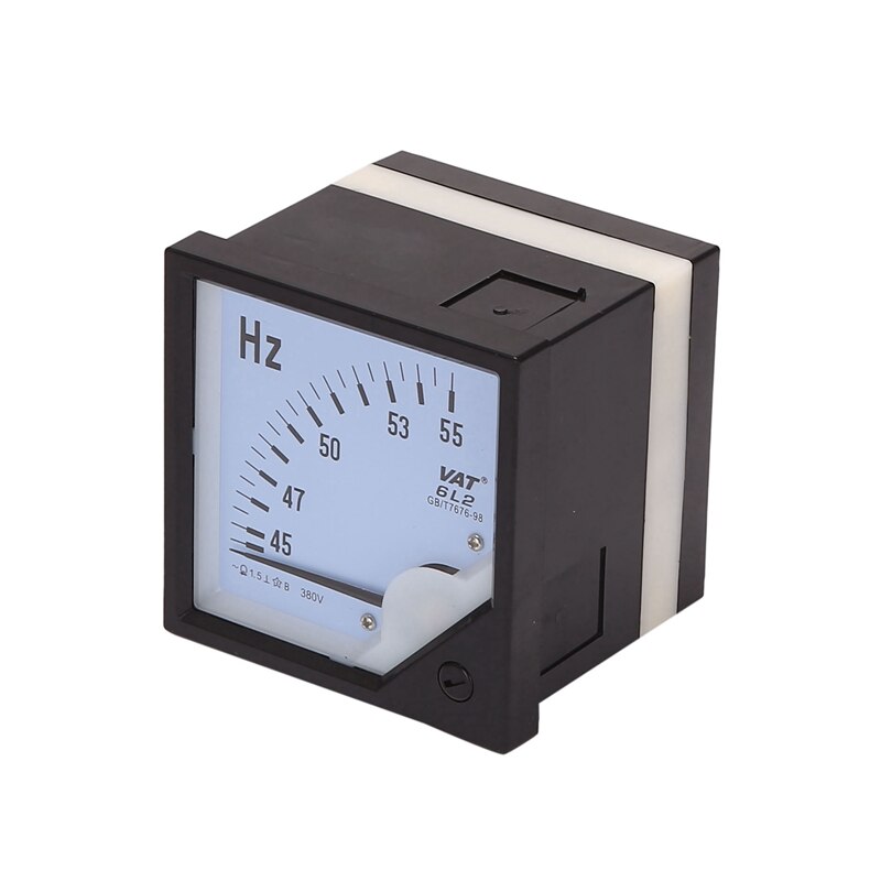 Frequency Tester Square Panel Analog Frequency Meter High Accuracy Digital Analog Multimeter 45-55Hz