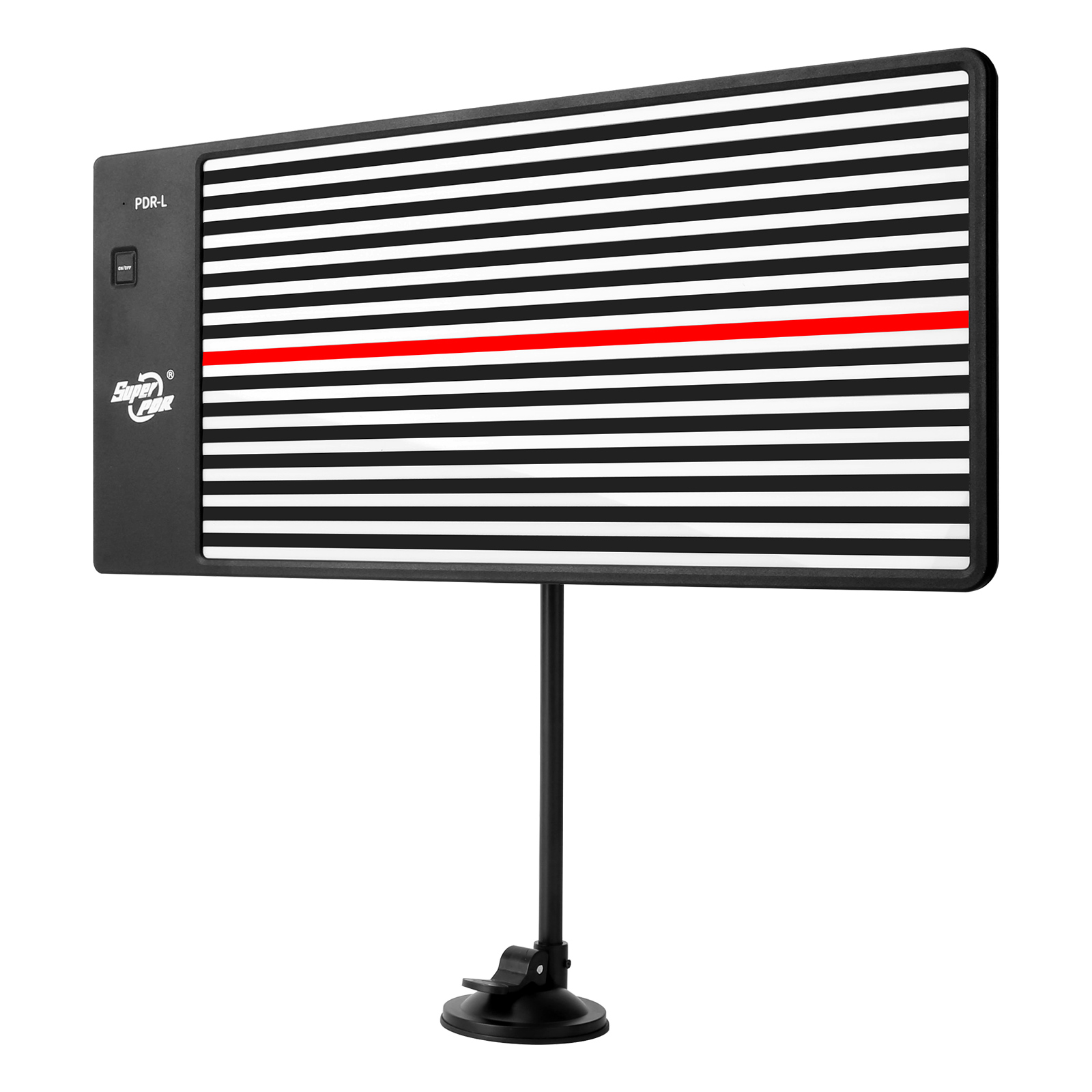 Reflector de abolladuras PDR, lámpara LED, tablero de línea, herramientas de reparación de abolladuras, Detector de abolladuras, uso para eliminar abolladuras de carrocería de coche: Verde, púrpura
