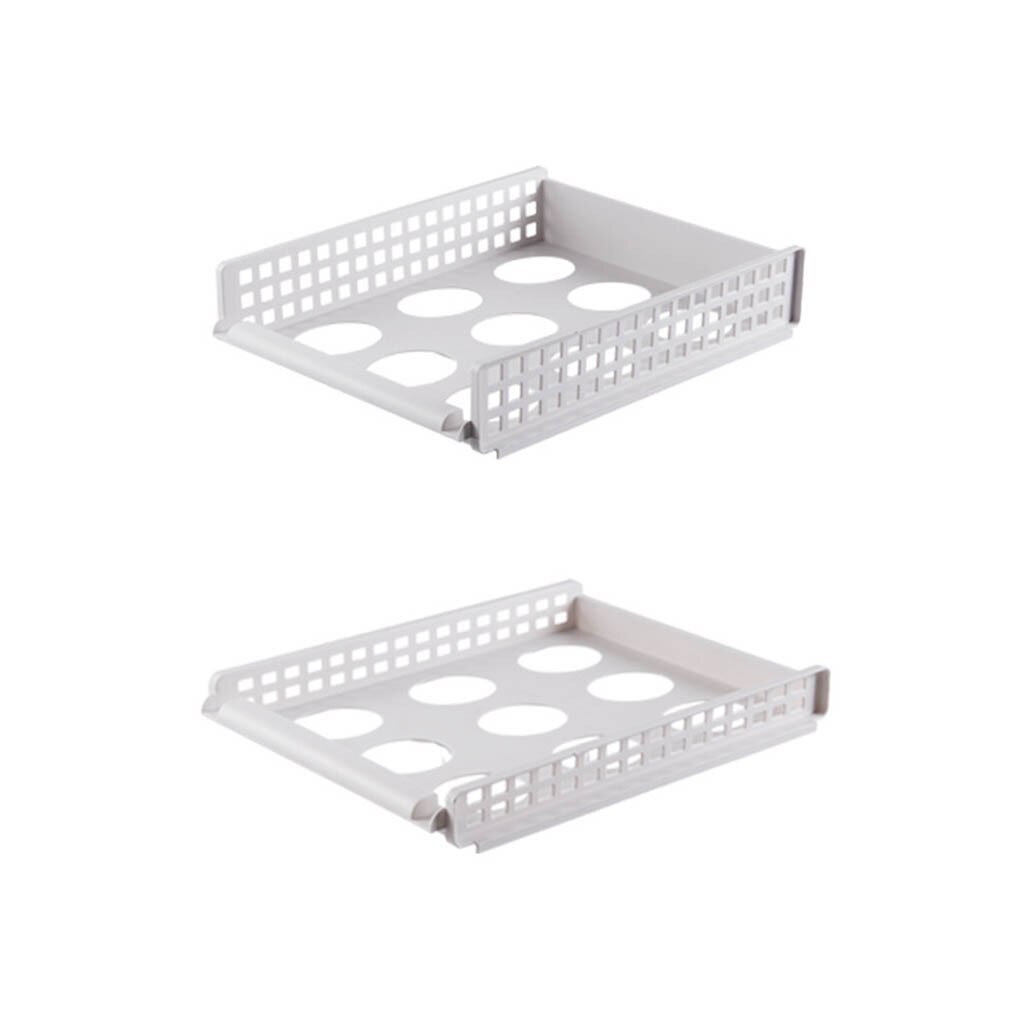 Detachable Wardrobe Organizer Clothes Storage Basket Multi-layer Stackable Shelf Compartment Storage Shelf Home Organizer