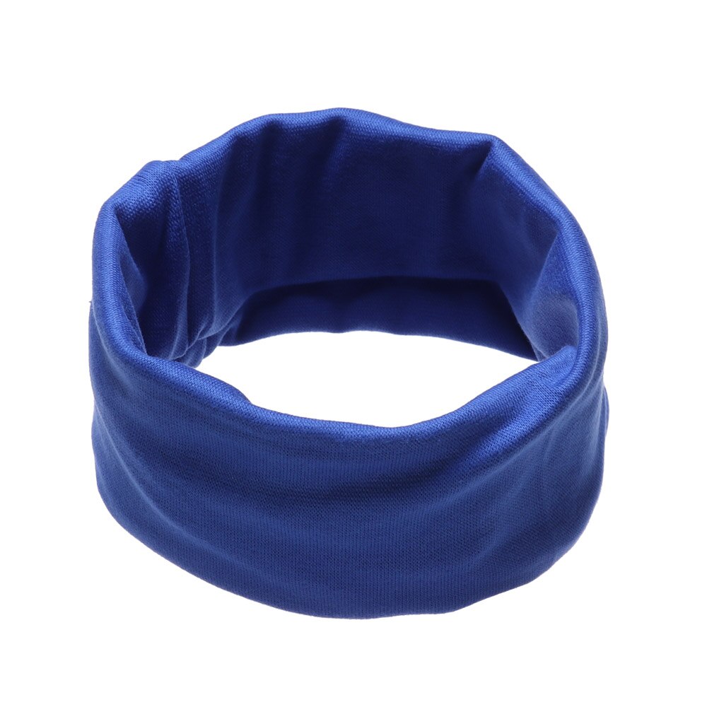 Kids Leuke Katoenen Sjaal Solid Print Kinderen Herfst Winter Warm Winddicht Sjaals Jongens Meisjes Multipurpose O Hals Ring Sjaal: royal blue