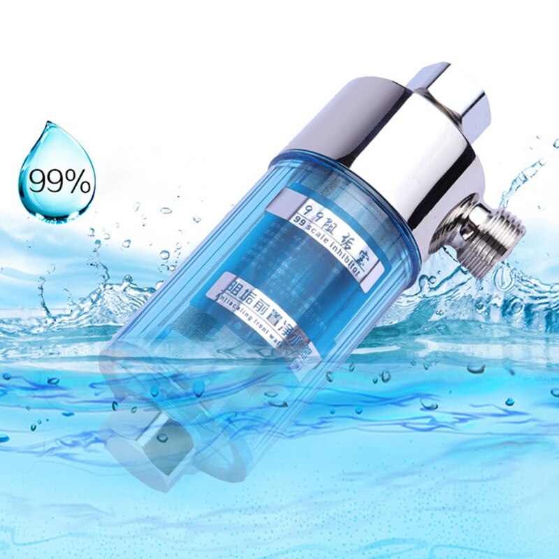 Water Heater Anti-Scaling Filter Smart Toilet Washing Machine Descaling High-Flow Household Tap Water Pre-Filter