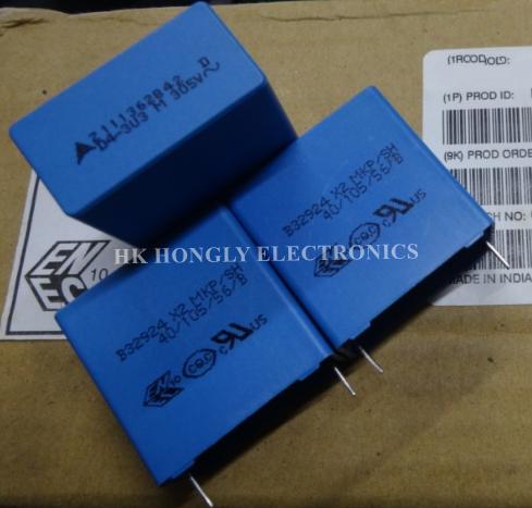 10Pcs B32924 X2 Mkp/Sh 3U3 3.3Uf 335 K = 10% M = 20% 305V P = 27.5Mm D Case Ontmoette Film Condensator
