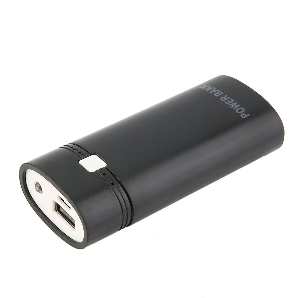 5600mah caso banco de potência kit 2x18650 bateria portátil power bank caixa escudo com saída usb & indicador para iphone sem bateria