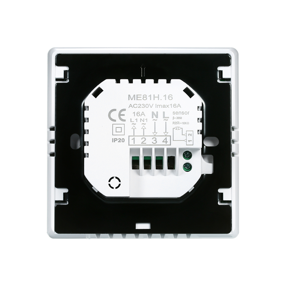 Wifi termostat trådløs smart temperaturregulator lcd berøringsskærm programmerbar termostat elektrisk gulvvarme termostat