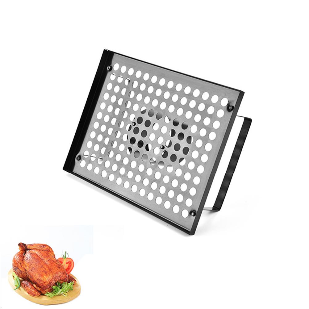Stål øldåse kylling kalkun steger ovn grill grill stativ holder bakke kalkun lodret fjerkræ steger rist jul