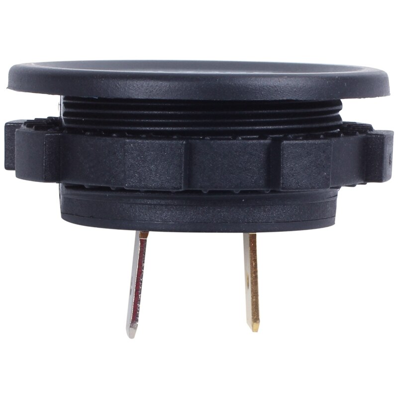 12V-24V Car Motorcycle LED Digital Display Voltmeter Waterproof Meter BLUE