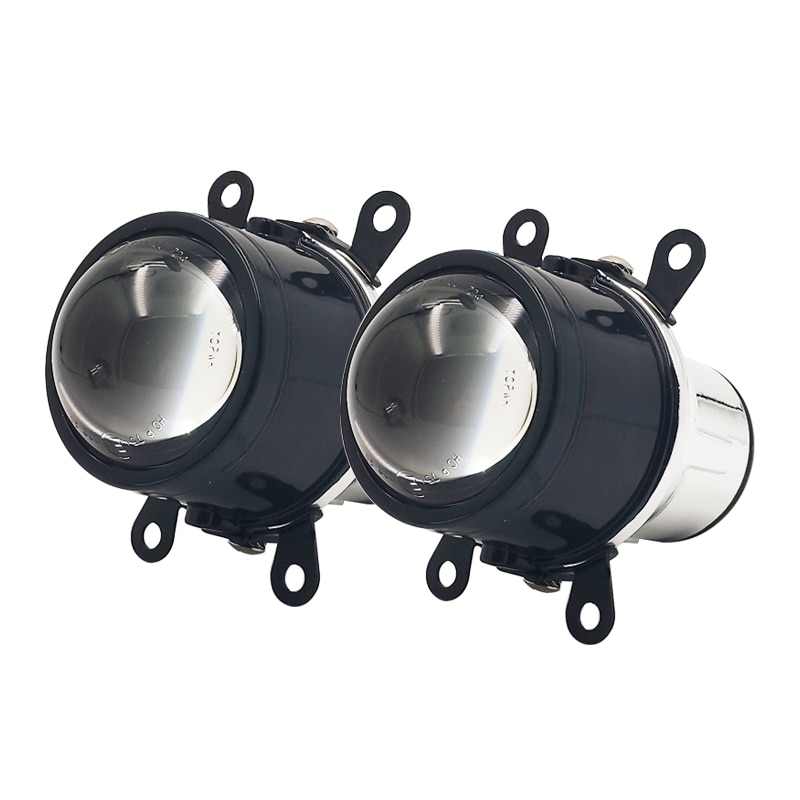Auto-Styling Metalen 2.5 Inch Bi-Xenon Hid Fog Light Projector Lens Hi/Lo Universal Fog lamp Auto Retrofit H11 Hid-lampen