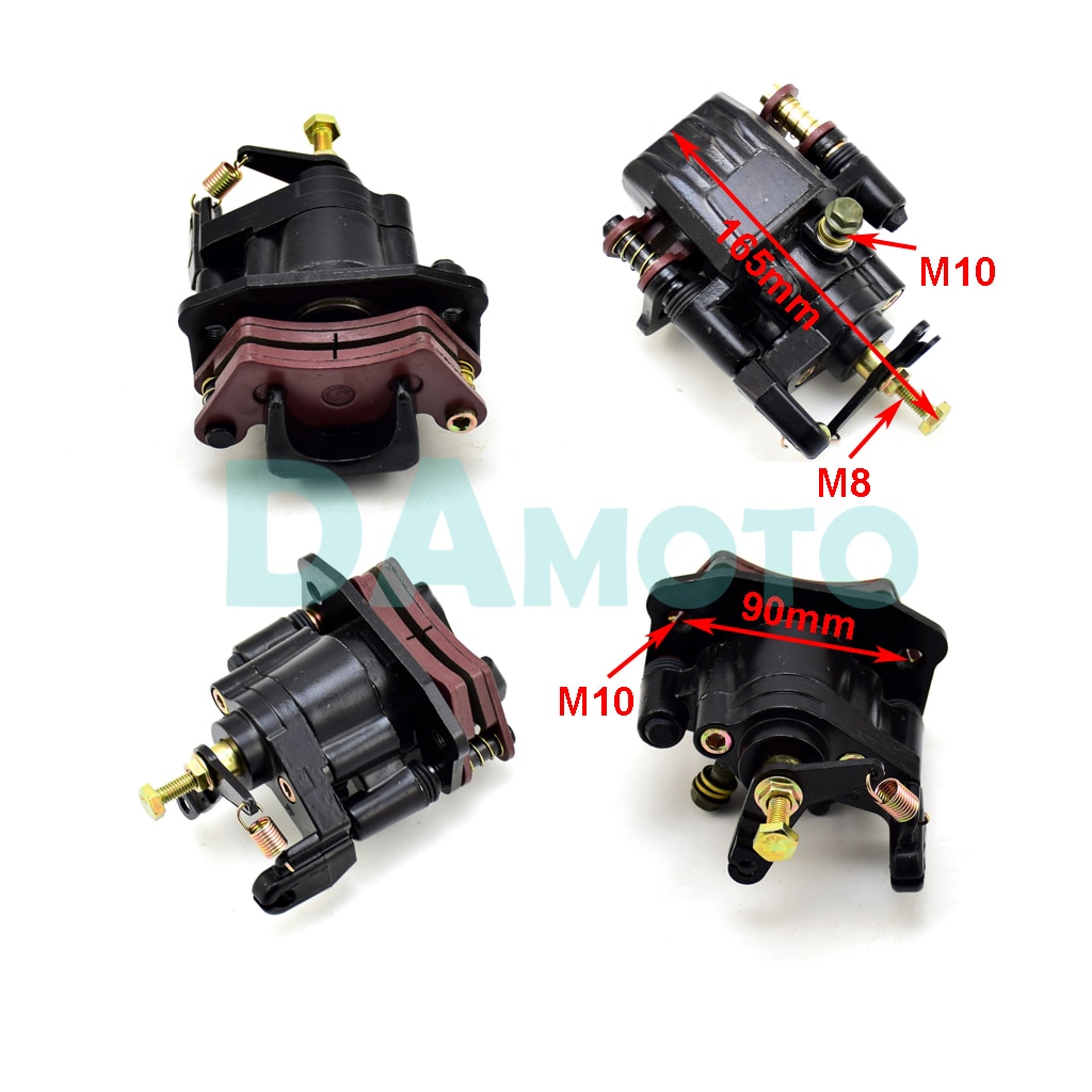 Étrier de frein hydraulique arrière adapté pour vtt Jinling Quad 250cc cee JLA-21B accessoires