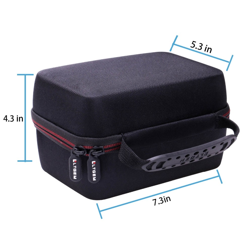 Ltgem Eva Hard Case Voor Omron Evolv Bluetooth Draadloze Bovenarm Bloeddrukmeter-Reizen Beschermende Draagtas Opbergtas