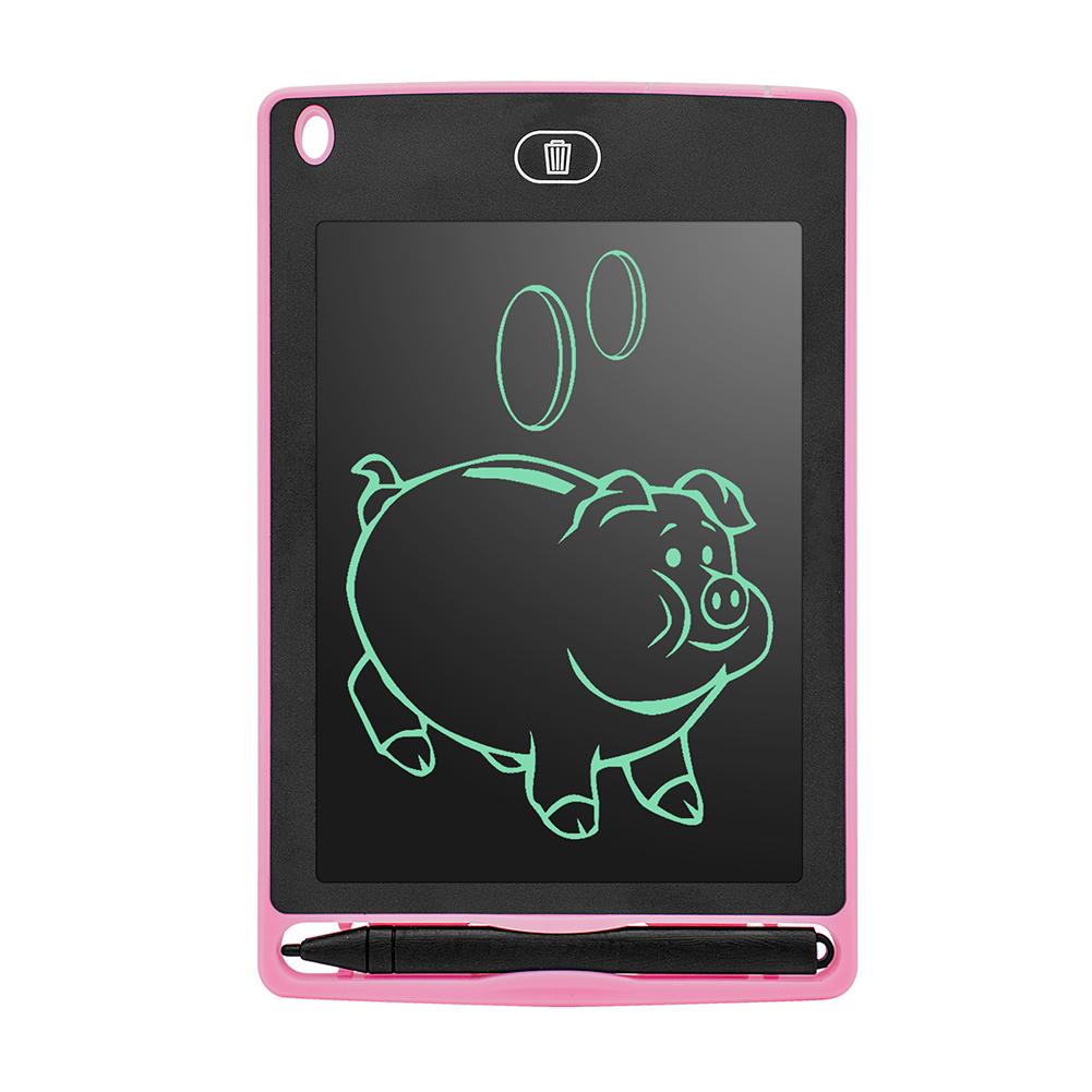 Digital tegnetablet med skærm 6.5 tommer lcd håndskriftstavle børn tegneplade graffiti elektrisk tablet
