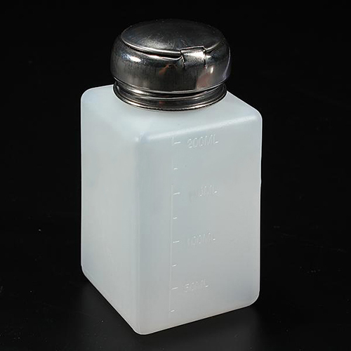 200ML Vloeibare Alcohol Druk Nagellak Remover Dispenser Cleaner Pompen Fles Make Up Navulbare Fles Container