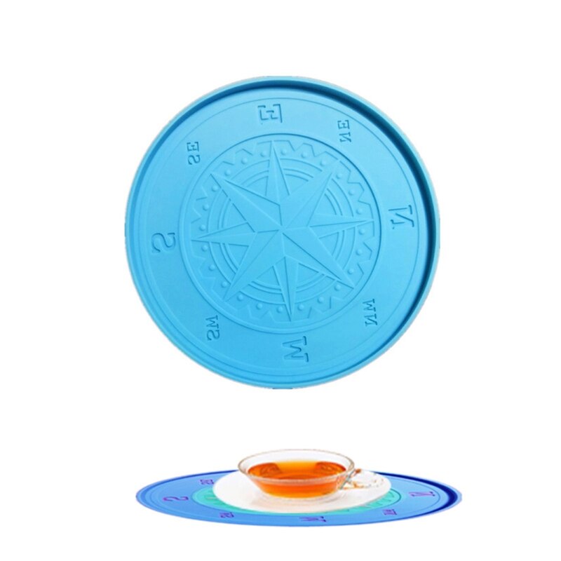 Taca formy DIY żywica Coaster formy silikonowe żywica taca formy żywicy epoksydowej odlewania formy do DIY odlewania dekoracji wnętrz
