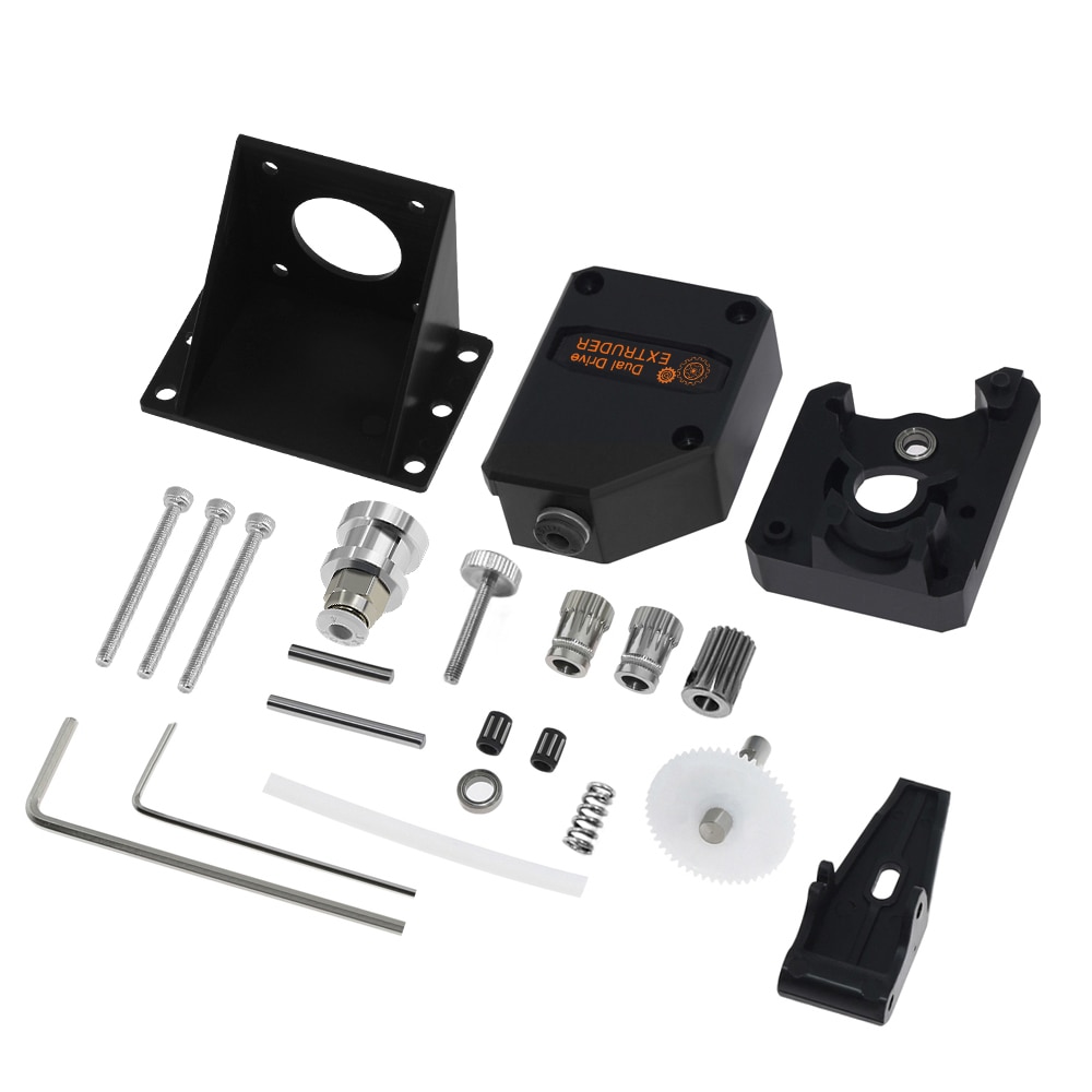 3D Printer BMG Extruder Clone Dual Drive Extruder upgrade Bowden extruder 1.75mm filament for 3d printer CR10 Ender 3 pro Bluer