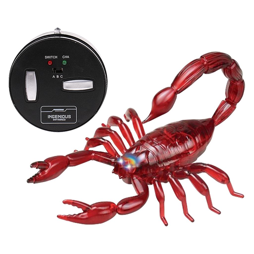 USB RC Remote Control Scorpion Toy Simulation Animal Scary Tricky Toys Props
