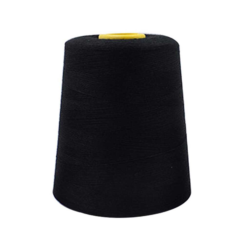8000 Yards Sewing Threads Polyester Embroidery Sewing Threads Cones For Sewing Machine/Hand Patchwork Crafts Sewing Accessories: black 1pc