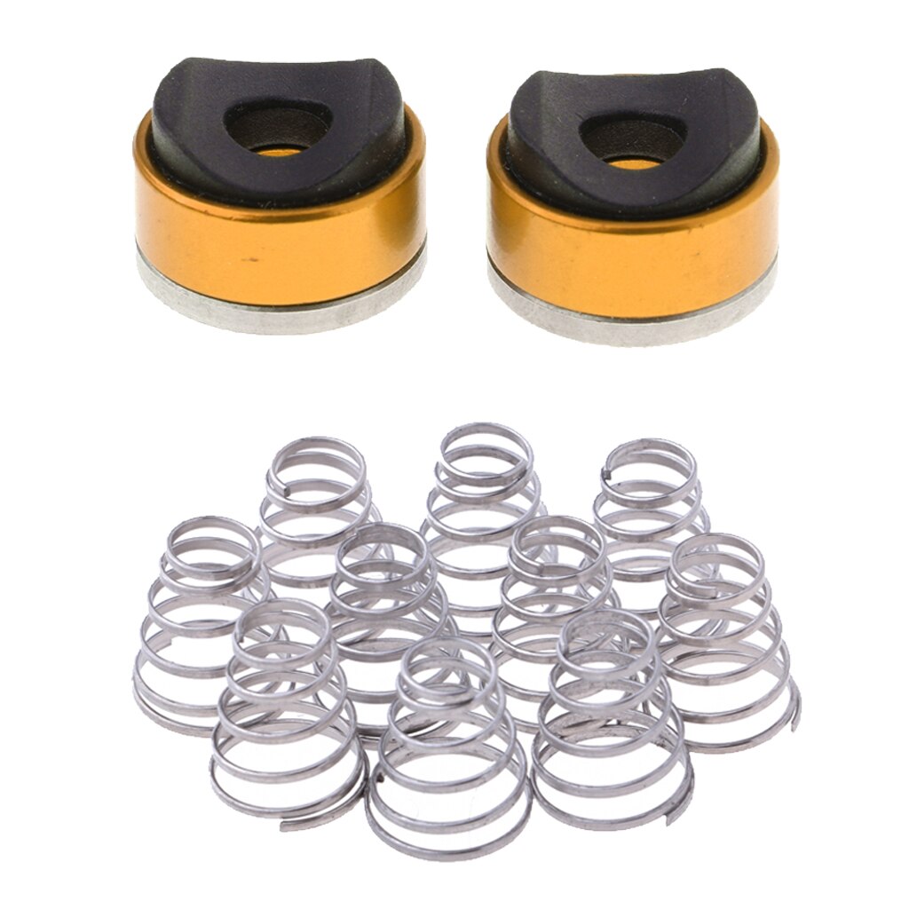 Bike QR Quick Release Axle Washer Nut Bicycle Skewer Spring Replacement Part