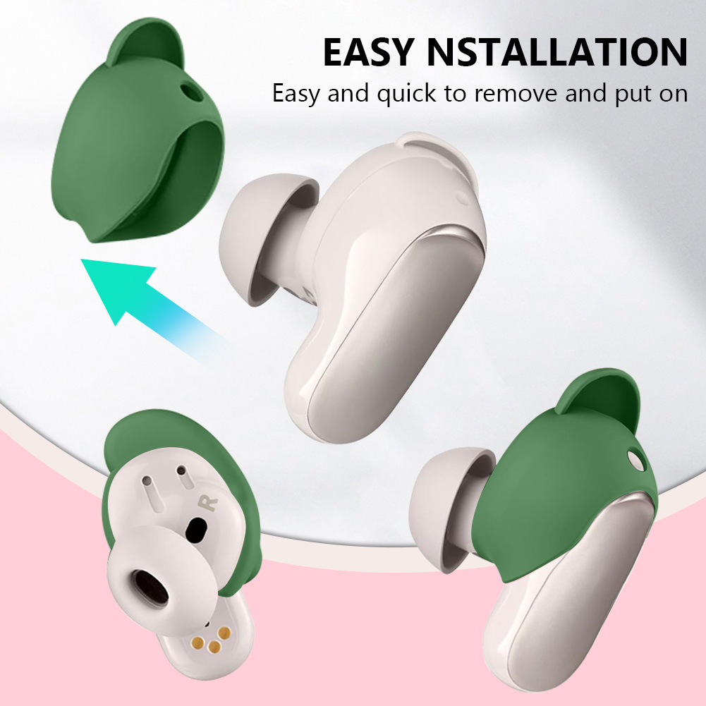 3 paires d'embouts d'oreille en Silicone, couvre-embouts antidérapants, accessoires réutilisables et lavables pour écouteurs Bose QuietComfort Ultra