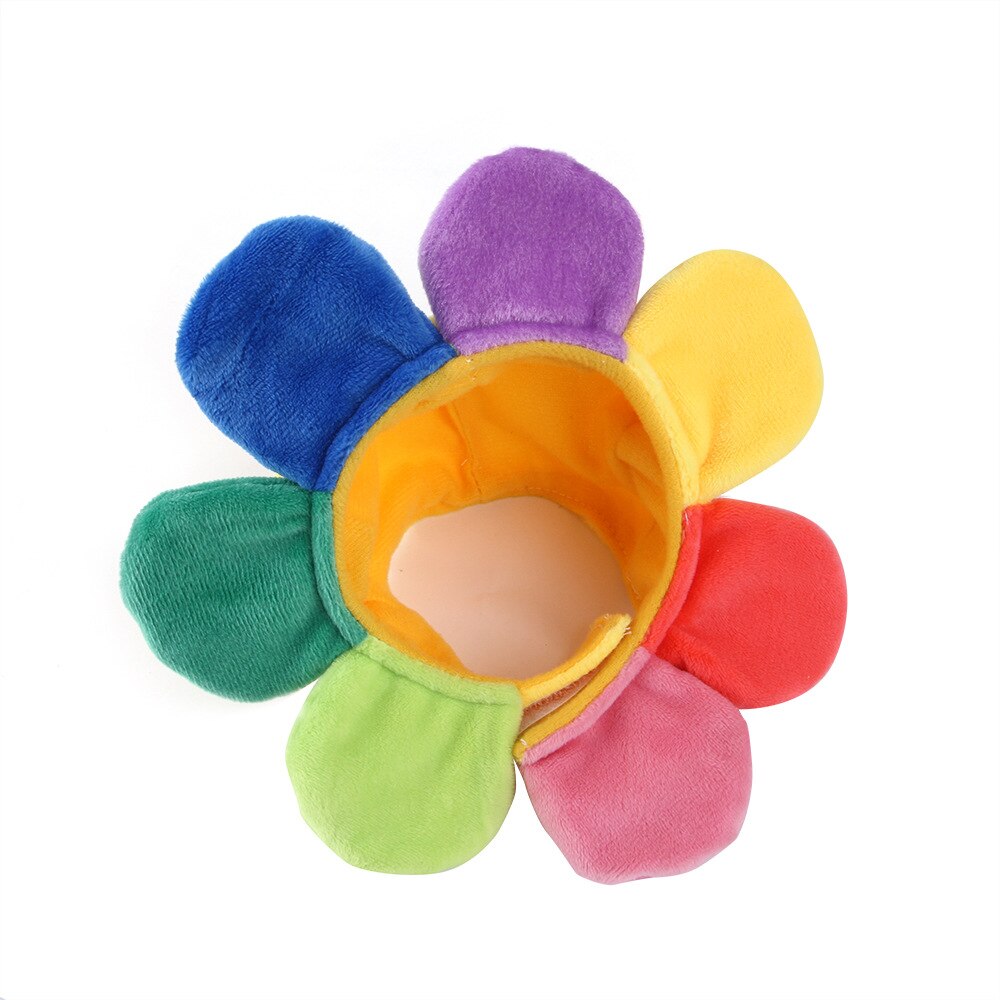 Cat Dog Hat Adorable Costume Frog Lion Mane Sunflower Banana Hat for Cats and Small Dogs Kitten Puppy Party Costume Accessory: Colorful