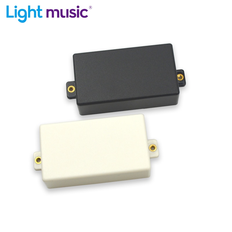 Plast matt plast förseglat humbucker pickup skal för elgitarr delar förseglat humbucker lock