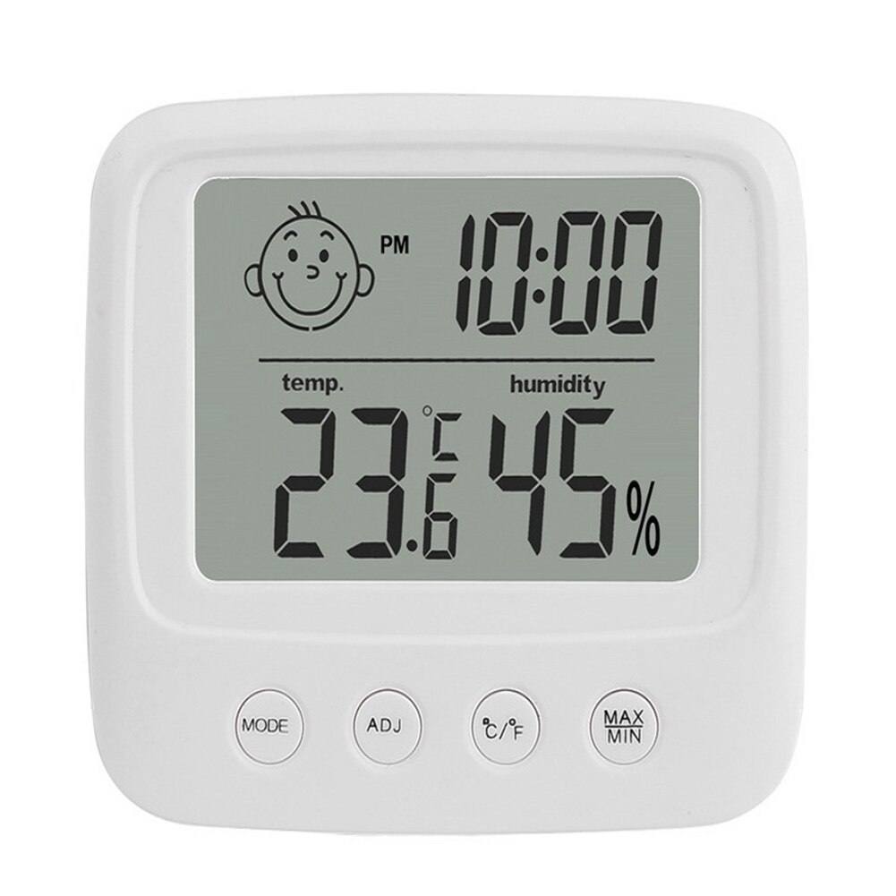 LCD Digital Temperature Humidity Meter Backlight Home Indoor Electronic Thermometer Hygrometer Gauge Weather Station Baby Room