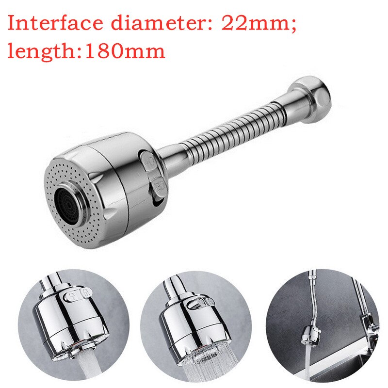 360-degree Rotating Adjustable Water Saving Aerator Kitchen Faucet Tap Nozzle Faucet Filter Kitchen Accessories: 09
