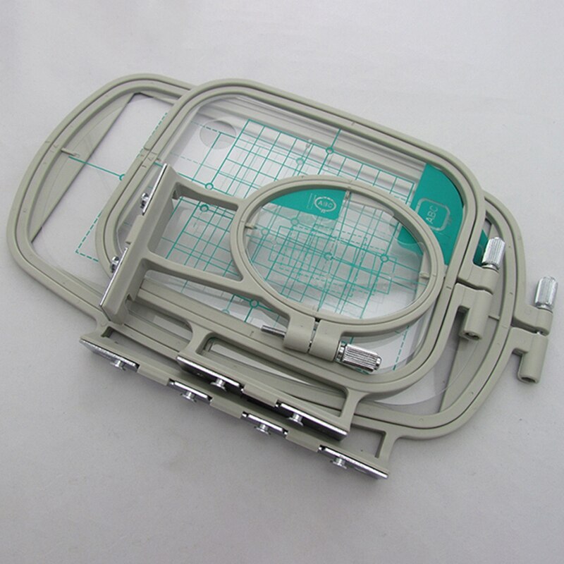3PCS Embroidery Hoop Frame Set for Brother PE-500 PE-400D HE-240 LB-6700 Innov-Is 955 950D 500D,3In1-A Sewing Machine