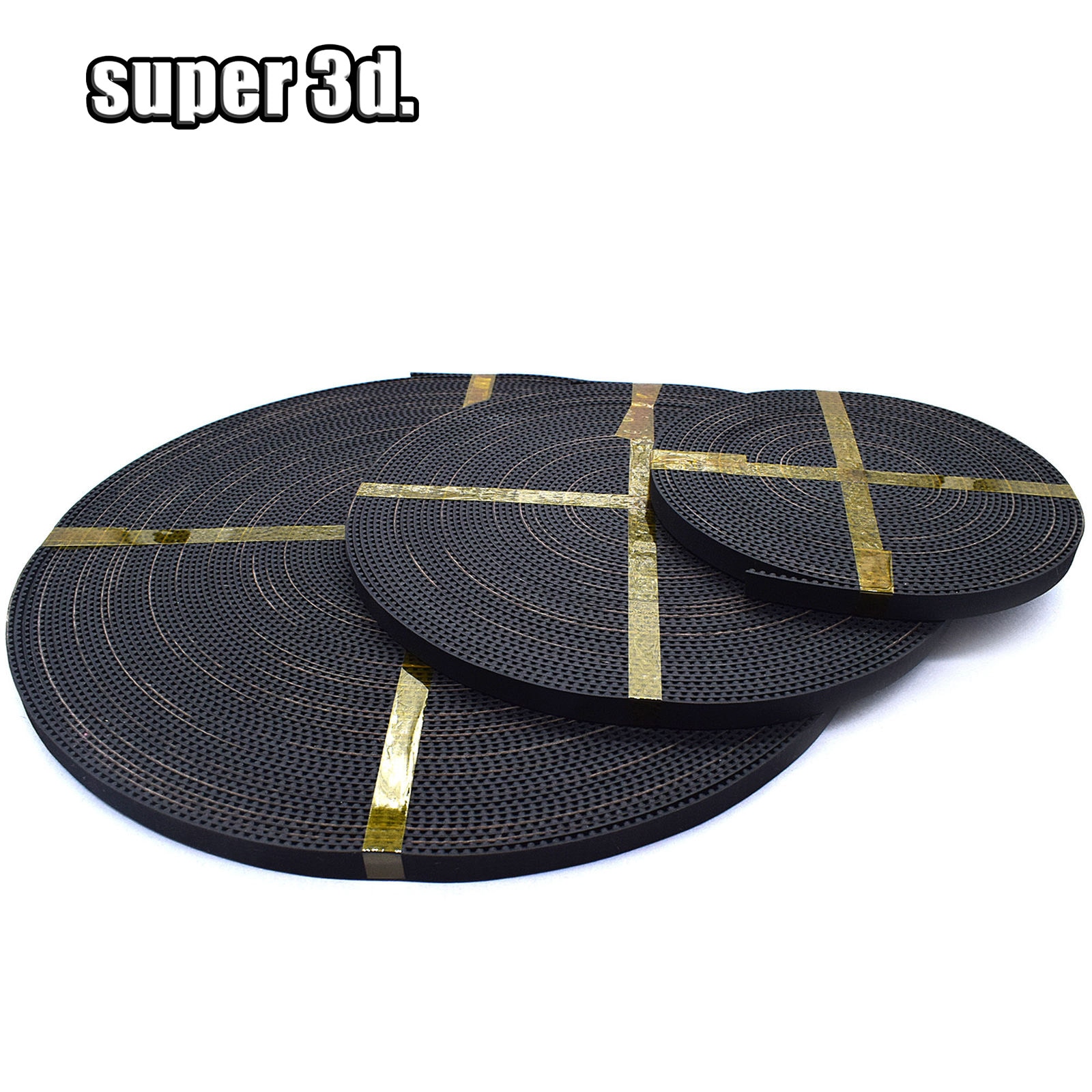 2GT belt synchronous belt GT2 open Timing belt Width 6MM 10MM wear resistant for Ender3 cr10 Anet 3D Printer parts