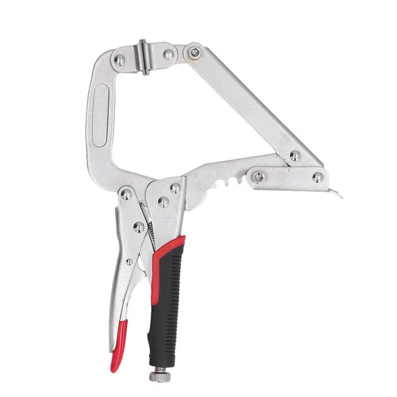 C Clamp Locking Pliers 4 Gear Adjustable Large Opening Clamping Tool for Woodworking Locking Face Clamp