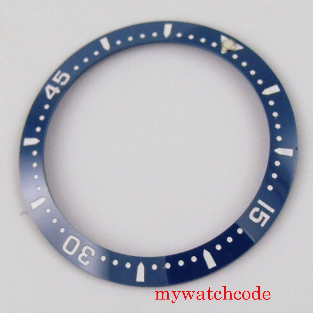 Ceramic Watch Bezel Insert Ring 38mm Fit For 40mm Men Watches Wristwatch Parts: NO.17