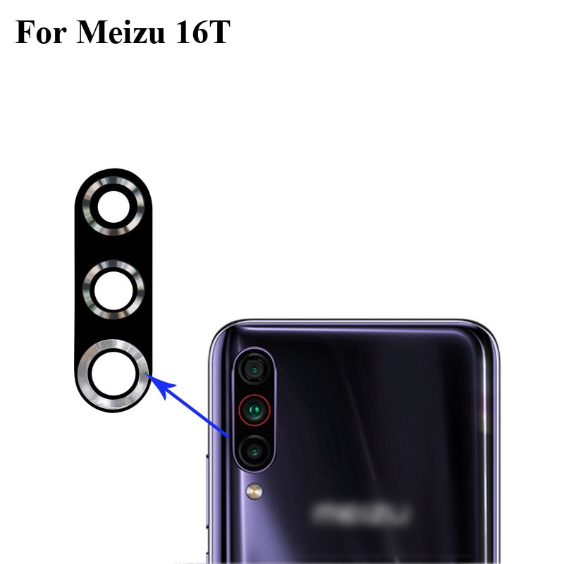 Voor Meizu 16 Th Meizu 16 Th Back Rear Camera Glas Lens Repairment Reparatie Onderdelen Test Goed Voor meizu 16th