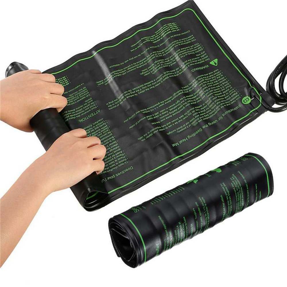 10x20.75inch Seedling Heating Mat Waterproof Plant Seed Germination Propagation Clone Starter Pad Garden Supplies EU/AU/US/UK