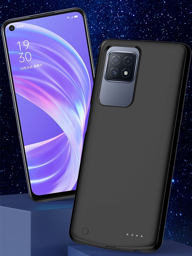 Funda de batería de 10000 Mah para OPPO K7 A72, funda de batería, cargador de , A72 K7