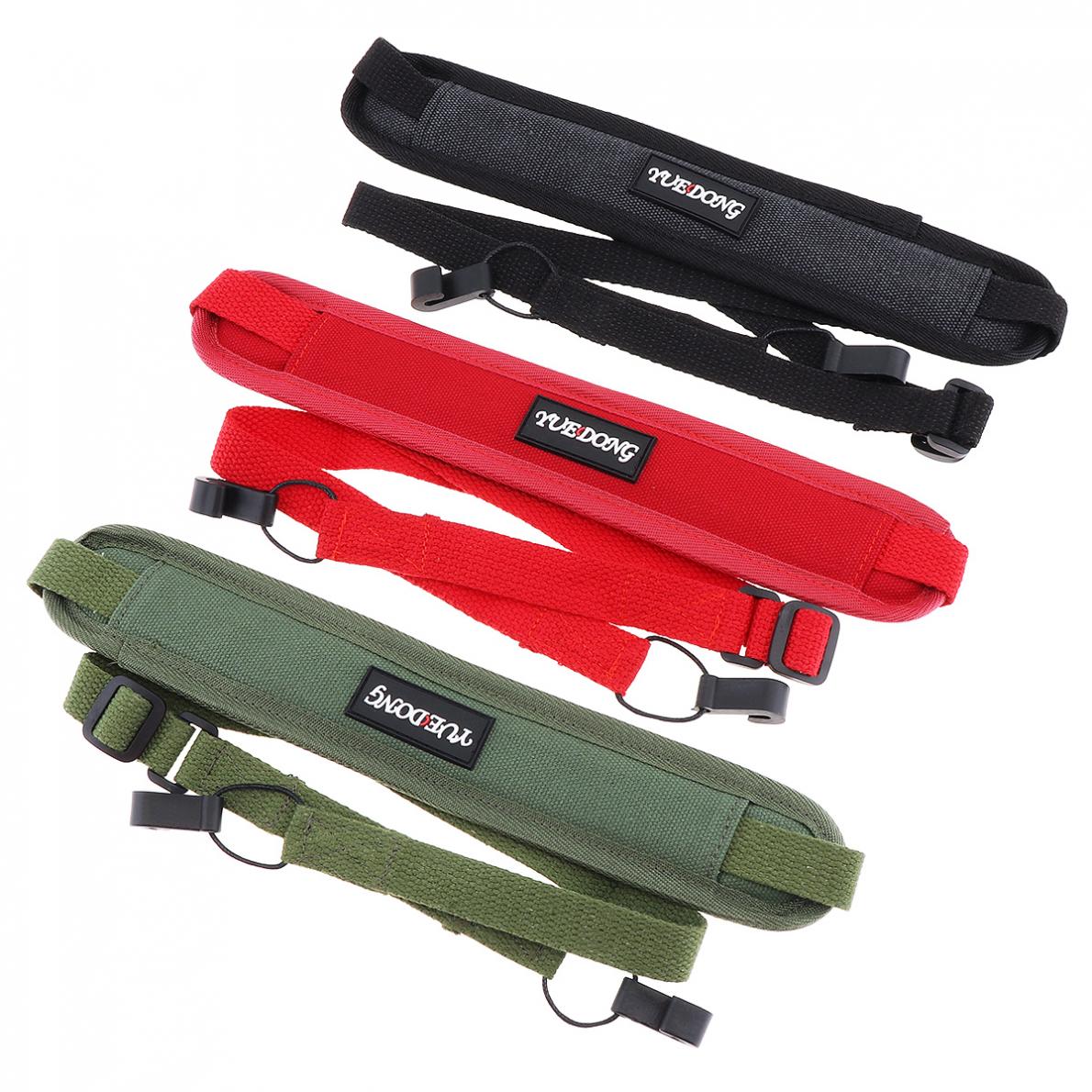 Gitaarband Kleurrijke Ukulele Shoudler Strap Ademend Katoen Punch-Gratis Dubbele Haak Riem