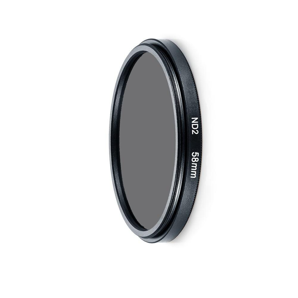 UV CPL FLD Ster ND2 ND4 ND8 Geleidelijke Kleur Filter Lens Hood Cap Cleaning Pen voor Panasonic Lumix DC FZ80 FZ82 FZ83 FZ85 Camera: ND2 Filter
